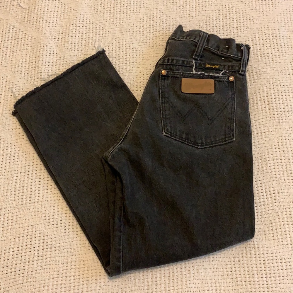 Vintage black Wranglers